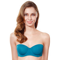 Amante Padded Wired Convertible Multiway Bra - Blue
