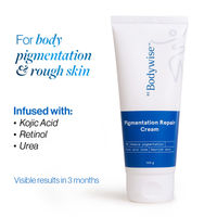 Be Bodywise Pigmentation Removal Cream With 2.5% Lactic Acid, 2% Urea, Retinol - Treats Dark Patches