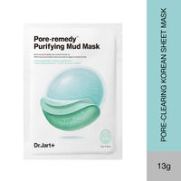 Dr.Jart+ Dermask Pore Remedy Purifying Mud Mask – Sheet Mask For Oil Control (Dermatologist Tested)-image-41