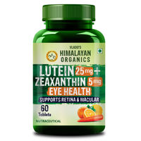 Vlado's Himalayan Organics Plant Based Eye Supplement Improve Eye Health & Digital Guard Tablets