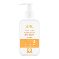 Aravi Organic Oil-Free Sunscreen Body Lotion SPF 50 PA++++