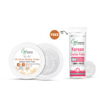 CGG Cosmetics Oil Infuse Micellar Cotton Pads (100) + Free Korean Makeup Remover Pads (Small)