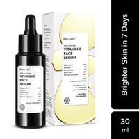 Brillare 10% Vitamin C Face Serum for Glowing Skin with Probiotics Visible Glow in Just 7 Days
