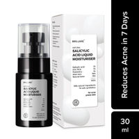 Brillare Salicylic Acid Liquid Moisturizer for Oily & Acne Prone Skin Visible Acne Reduction in 1 Week