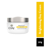 Olay Natural Aura Day Cream With SPF 15, Glowing Radiance Cream With Niacinamide, Vitamin Pro B5, E