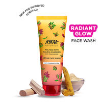 nykaa skin Nykaa Naturals Multani Mitti Haldi & Chandan With Niacinamide Clay Face Wash for all Skin Types-picture-27