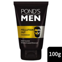 Ponds Men Pollution Out Activated Charcoal Deep Clean Face Wash