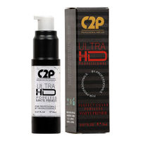 C2P Pro Ultra HD Poreless Peach Matte Highlighting Pre Base Primer Absorbs Oil and Hydrates Skin