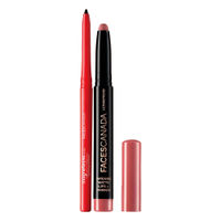 Faces Canada Lip & Eye Combo - Tea Rose + Magneteyes Kajal