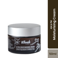 Vilvah Ultra Moisturising Cream To Balance Moisture With Olive Squalane & White Lily