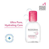 Bioderma Dermatological Micellar Water Sensibio H2O - Gently Removes Makeup Prevents Clogged Pores