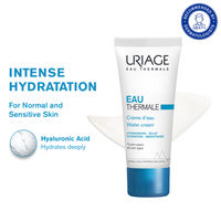 Uriage Eau Thermale Hydrating Light Water Face Cream Hyaluronic Acid 24H Hydration, Glow & Soft Skin