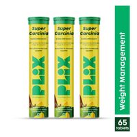 PLIX Garcinia Cambogia Effervescent Tablets Advanced Weight Loss Drink with Ginger and Cinnamon