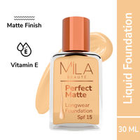 Mila Beauté Perfect Matte Longwear Foundation with SPF 15 & Oil Control Formula-picture-14