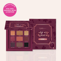 Typsy Beauty Sip Sip Hooray Wine Eyeshadow Palette
