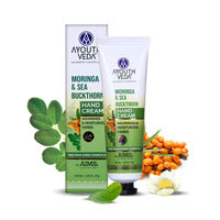 AyouthVeda Moringa & Sea Buckthorn Hand Cream Non Greasy Keeps hand Hydrated & Soft-image-7