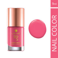 Lakme 9 To 5 Long Wear Nail Color - Rose Rush