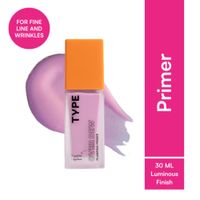 Type Beauty Dewy Gel Based Face Primer For Dry Skin Fine Lines & Hydration with Tripeptides