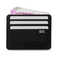 Dailyobjects Black Ballistic Nylon Skinny Fit Card Wallet-picture-15