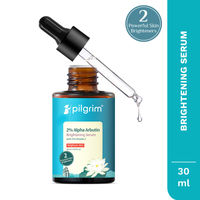 Pilgrim 2% Alpha Arbutin & 3% Vitamin C Brightening Serum, Fades Pigmentation & Brightens Skin