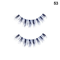 Bronson Professional Synthetic Hair and Lightweight long natural look False Eyelashes– 53