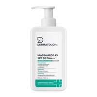 Dermatouch Niacinamide 4% SPF 50 PA++++ Sunscreen Body Lotion for Tanning & Dryness