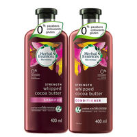 Herbal Essences Cocoa Butter Shampoo & Conditioner For Hair Strengthening - No Parabens, No Colourants