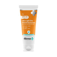 The Derma Co Ultra Light Zinc Mineral Sunscreen With SPF 50 PA+++
