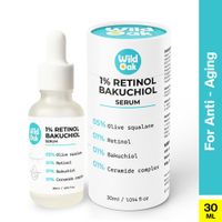 Wild Oak 1% Retinol Bakuchiol Face Serum