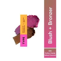 Type Beauty 2 In 1 Blush + Bronzer Stick - 826 Cotton Candy Salted Caramel