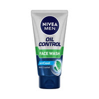 NIVEA MEN Face Wash for Oily Skin, Oil Control for 12hr Oil Control with 10x Vitamin C Effect