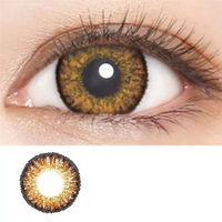 Optify Monthly Colored Contact Lenses Zero Power - Brown
