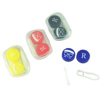 Optify T Oval Kit Contact Lens Case - Multicolor