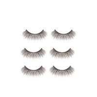Gorgio Professional GE0318 Eyelashes - Pack Of 3 (Colour & Shape May Vary)