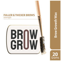 Indulgeo Essentials Brow Grow - Brow Growth Enhancer with 2 Spoolies - Promotes Eyebrow Growth