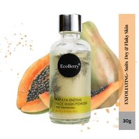 Ecoberry Papaya Enzyme Face Wash Powder