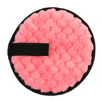 Matra Makeup Remover Pad Reusable Cleansing Puff Wipe for Face Eyes Soft Gentle Microfiber Any Color
