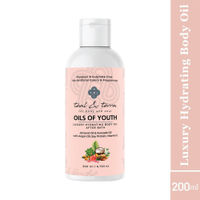 Teal & Terra Luxury Hydrating Body Oil After Bath with Argan & Rose