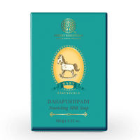 Forest Essentials Dasapushpadi Nourishing Milk Soap - Ayurvedic Gentle Baby Soap, Sulphate Free