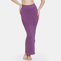 Zivame Seamless All Day Mermaid Saree Shapewear - Purple-picture-15