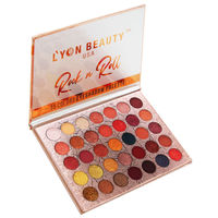 Lyon Beauty Rock N Roll 35 Colors Eyeshadow Palette