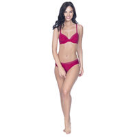 Amante Starry Trail Padded Wired T-Shirt Bra - Dark Pink