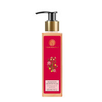 Forest Essentials Silkening Shower Wash Pomegranate Kerala Lime - Ayurvedic Body Wash Sulphate Free