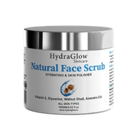 Hydra Glow Skincare Natural Face Scrub Skin Polisher