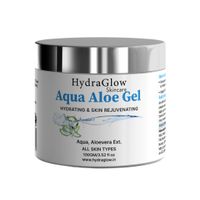 Hydra Glow Skincare Aqua Aloe Gel Hydrating & Skin Rejuvenating Oil Free Skin