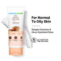 Mamaearth Chia Seed and Ceramides Oil-Free Face Wash for a Hydrated Glow