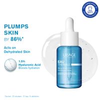 Uriage Eau Thermale Hydration Booster Serum 1.5% Pure Hyaluronic Acid for Hydrated, Plump, Soft Skin