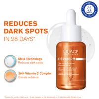 Uriage Depiderm 20% Vitamin C Anti-Dark Spot Serum Reduces Hyperpigmentation, Melasma & Dark Spots