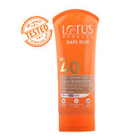 Lotus Herbals Safesun 3In1 Matte Look Tinted Sunscreen SPF 40 PA+++ In Vivo Tested Matte Finish