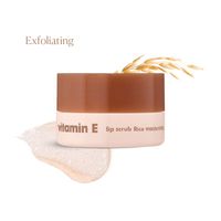 The Face Shop Vitamin E Gentle Exfoliating Lip Scrub With Korean Rice For Soft, Smooth & Glowy Lips